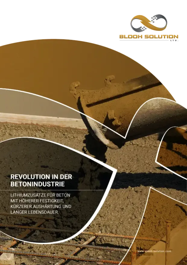 Lithium-enhanced concrete for increased strength and durability in construction